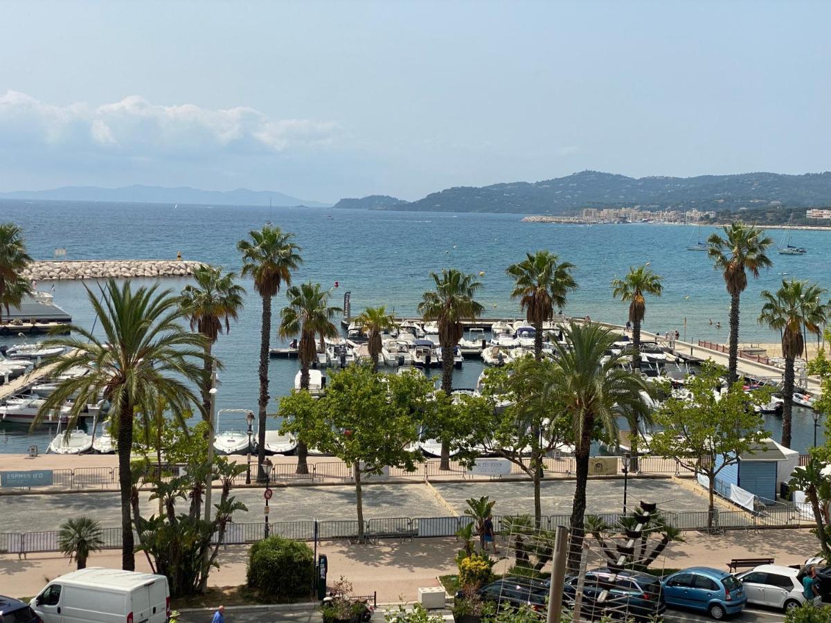 T2 Coquet Le Lavandou Plein Centre Vue Mer Exceptionnelle. Lägenhet Exteriör bild